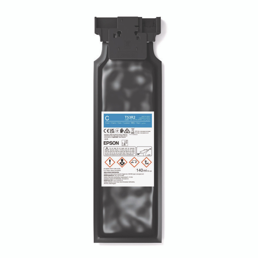 EPSON AMERICA, INC. T53R220 T53R220 (T53R) UltraChrome UV, Ink, Cyan