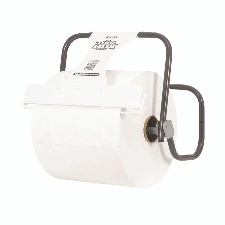 SELLARS ABSORBENT MATERIALS, INC. TOOLBOX® 50300 Z400 Jumbo Roll Wipers, 1-Ply, 12.5 x 12, White