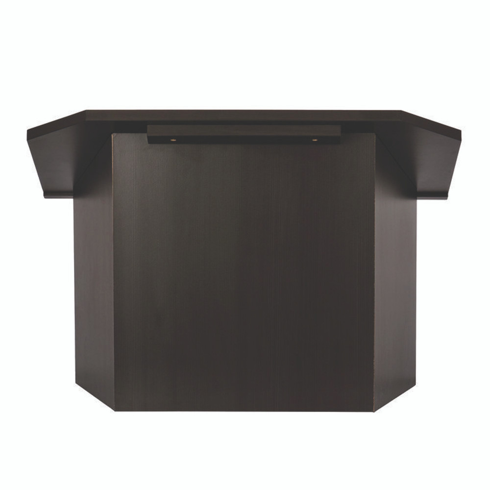 ADIROFFICE I66105BLK Foldable Tabletop Podium Lectern Speaker Stand, 27 x 16 x 19, Black