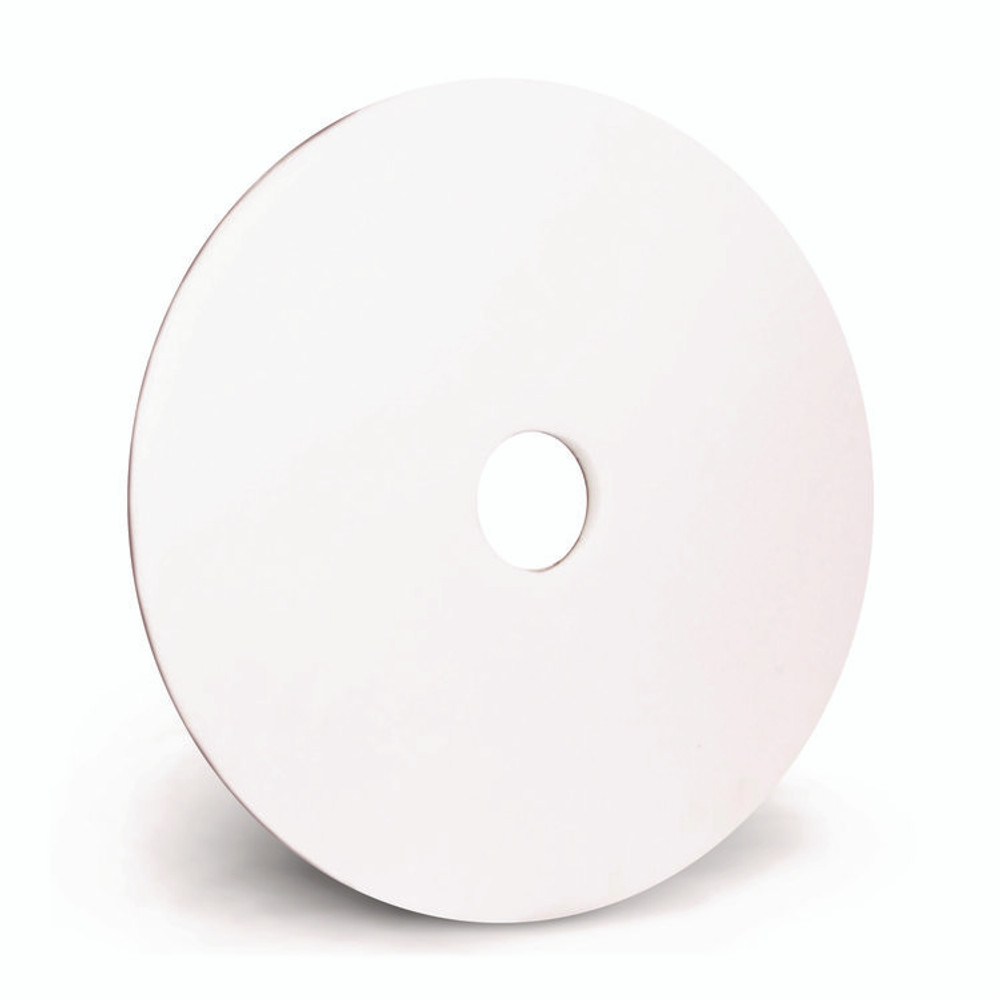 AMERICO MANUFACTURING CO 404020 XTRACT Melamine Floor Pad, 20" Diameter, White/Brown, 5/Carton