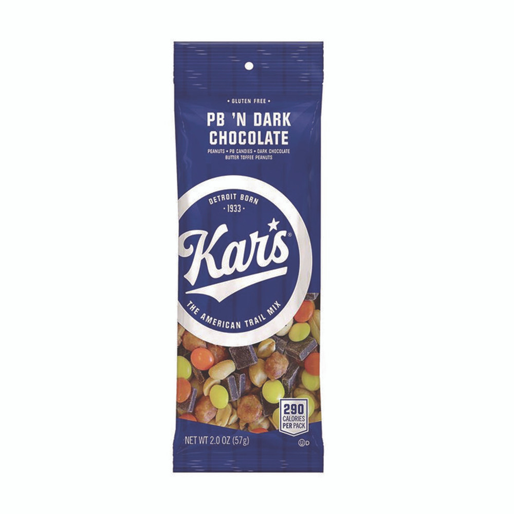 KAR'S NUTS KAR08362 Trail Mix Variety Pack, Assorted Flavors, 24 Packets/Box