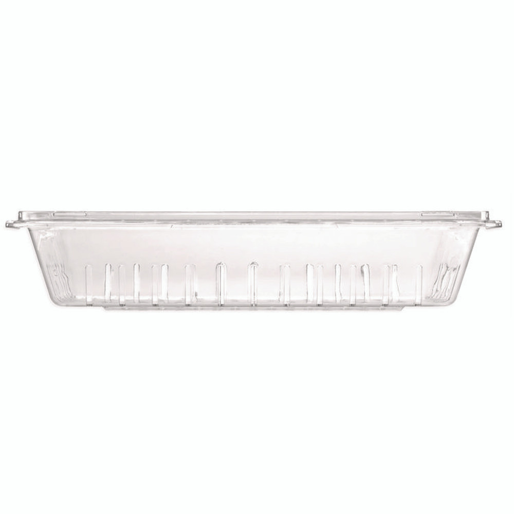 CFS BRANDS Carlisle 10628-07 StorPlus Polycarbonate Food Storage Container Colander, 18 x 26, Clear, Plastic
