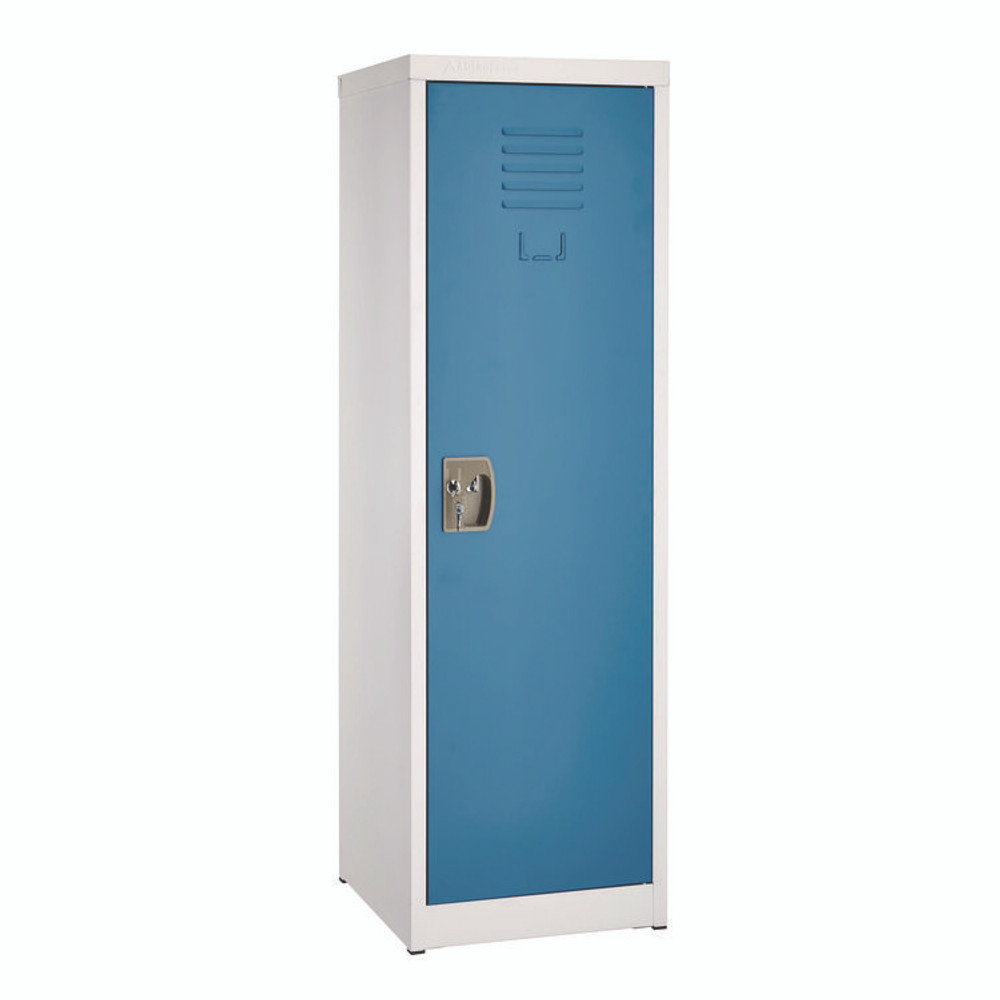 ADIROFFICE I62901BLU Steel Storage Locker, 1 Compartment, 15 x 15 x 48, Blue