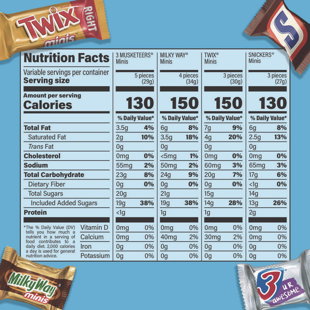 THE HERSHEY COMPANY Hershey®'s 60004131 Chocolate All Time Favorites, Assorted Chocolates, 3 Bags/Carton