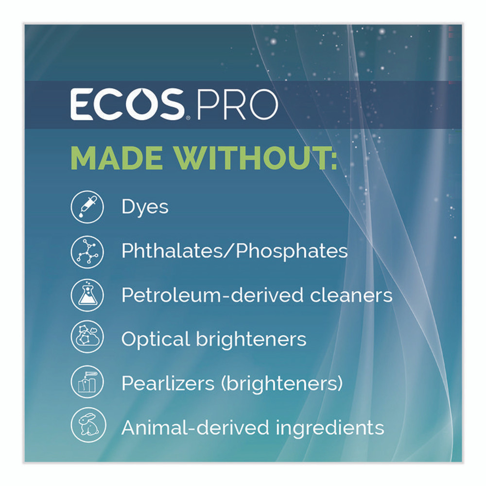 EARTH FRIENDLY PRODUCTS ECOS® PL96636EA Liquid Hand Soap, Free and Clear Scent, 17 oz