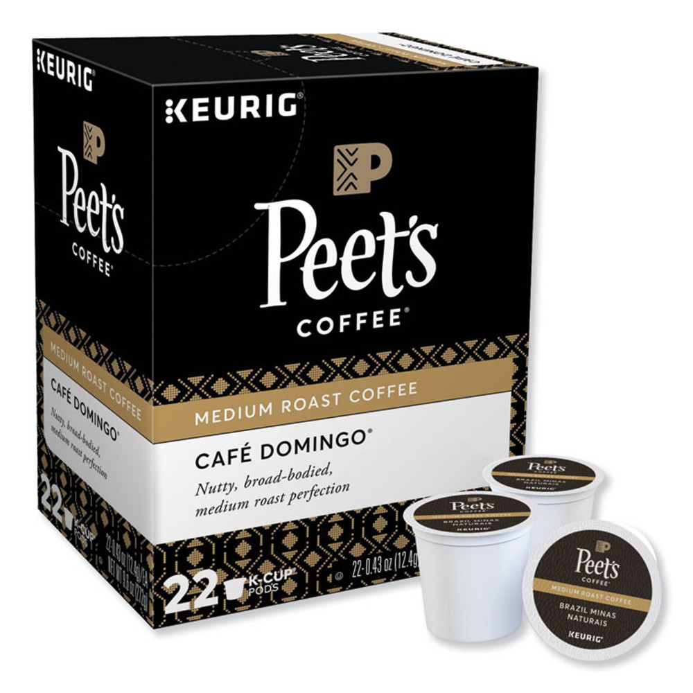PEETS Peet's Coffee & Tea® 6543 Cafe Domingo K-Cups, 22/Box