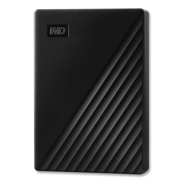 WESTERN DIGITAL TECH. WD BPKJ0040BBK MY PASSPORT External Hard Drive, 4 TB, USB 3.2, Black