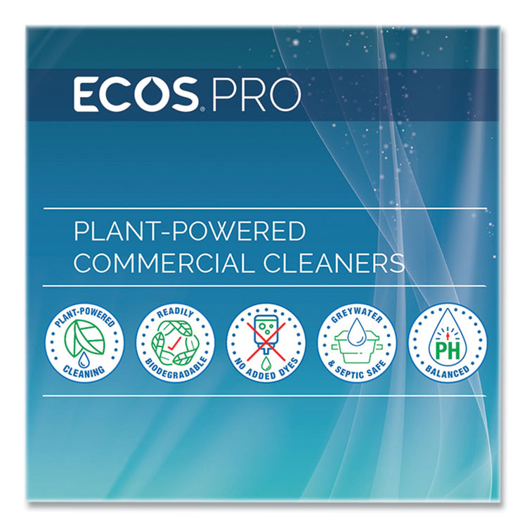 EARTH FRIENDLY PRODUCTS ECOS® PL970604EA Orange Plus All Purpose Cleaner and Degreaser, Citrus Scent, 1 gal Bottle