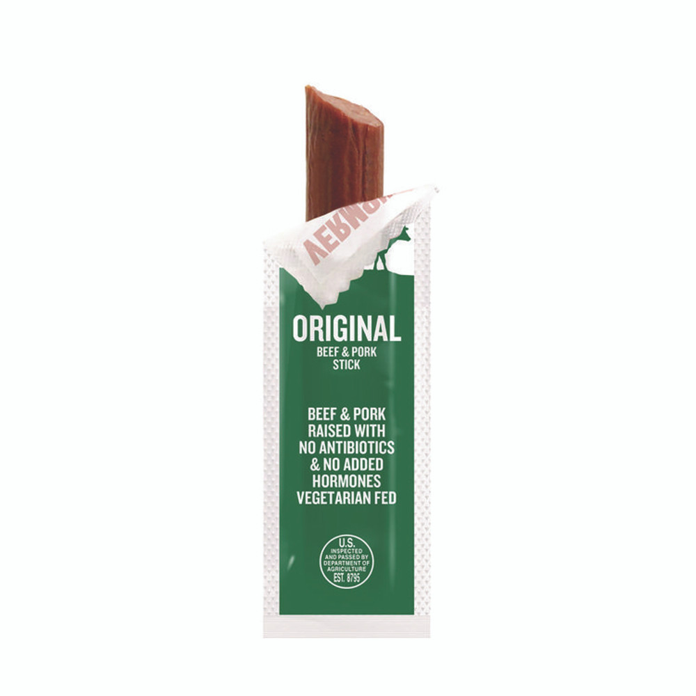 JOHNSONVILLE LLC Vermont Smoke and Cure® 22002353 Original Flavor Mini Snack Sticks, Beef, 0.5 oz Individually Wrapped, 20/Carton
