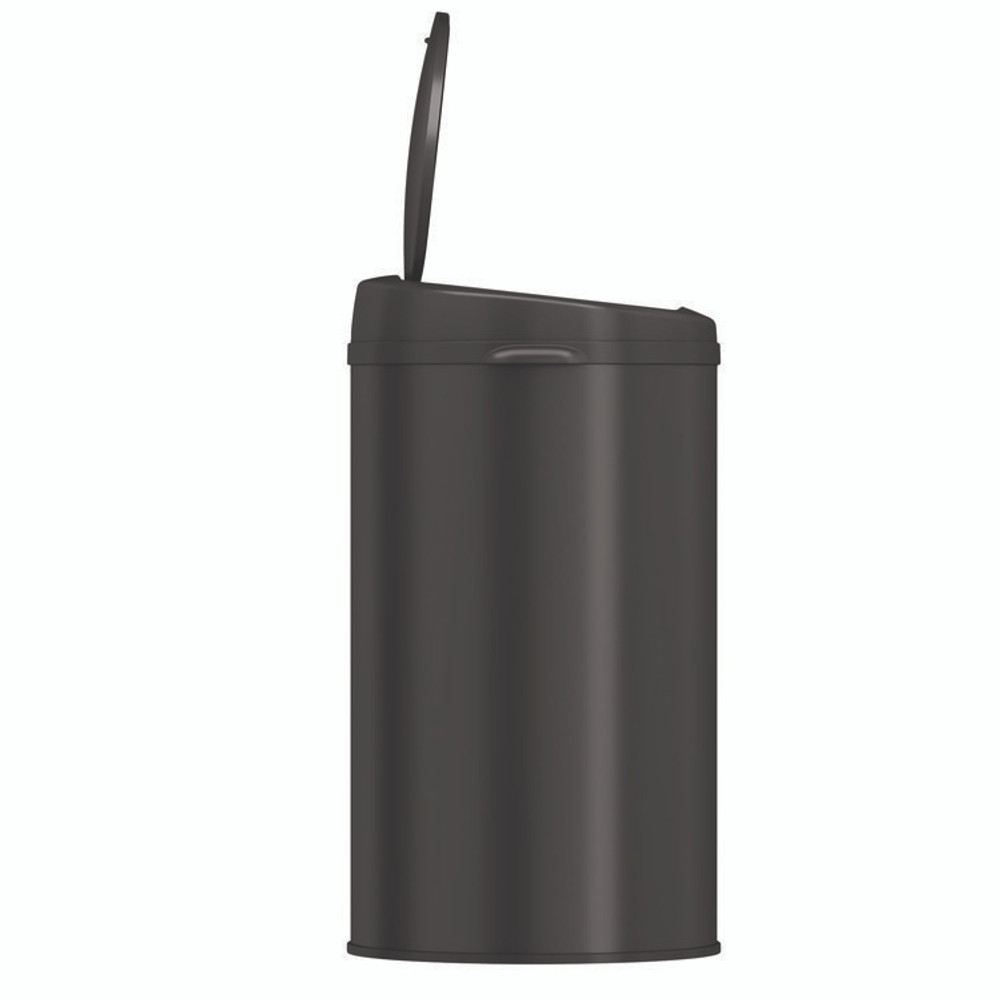 HLS COMMERCIAL HLS08RB Sensor Trash Can, 8 gal, Plastic/Stainless Steel, Black