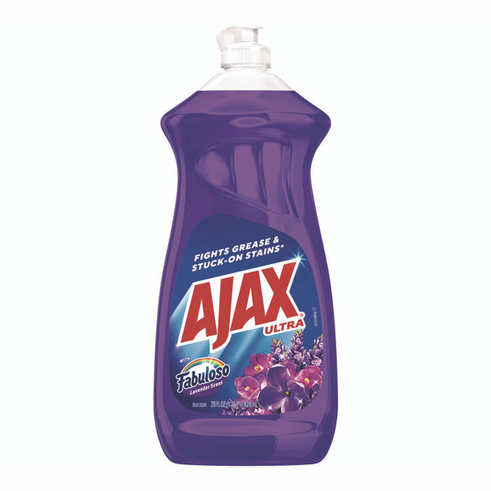 COLGATE PALMOLIVE, IPD. Ajax® 61037540 Dish Detergent, Fabuloso Lavender Scent, 28 oz Bottle