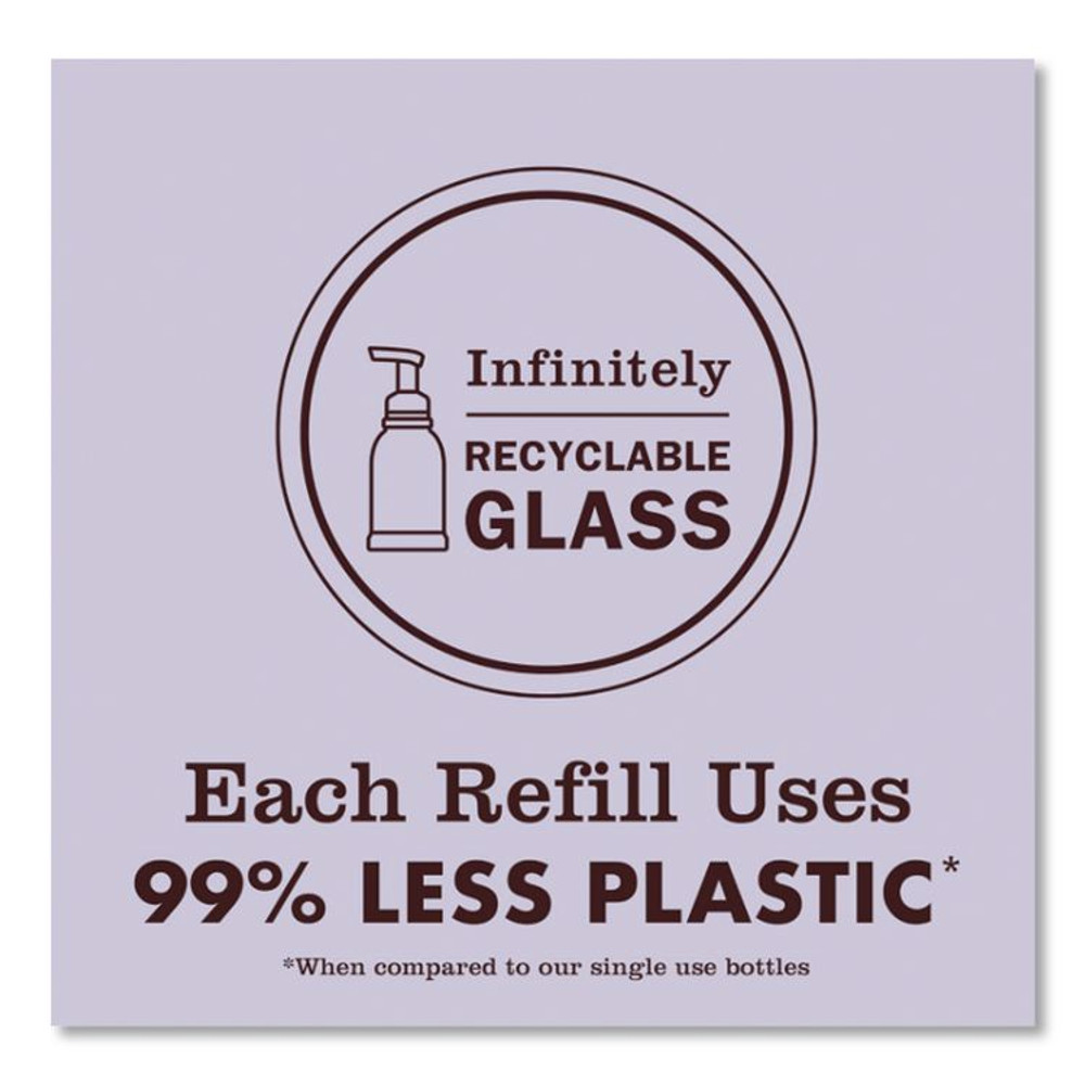 THE CALDREA COMPANY Mrs. Meyer's® 355611 Clean Day Concentrated Foaming Hand Soap Dispenser Refill, Lavender Scent, 2 oz Bottle, 2/Pack