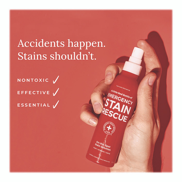 THE TATE GROUP Hate Stains Co™ ESR120AUUS Emergency Stain Rescue On-the-Spot Stain Solution, 4 oz Spray Bottle