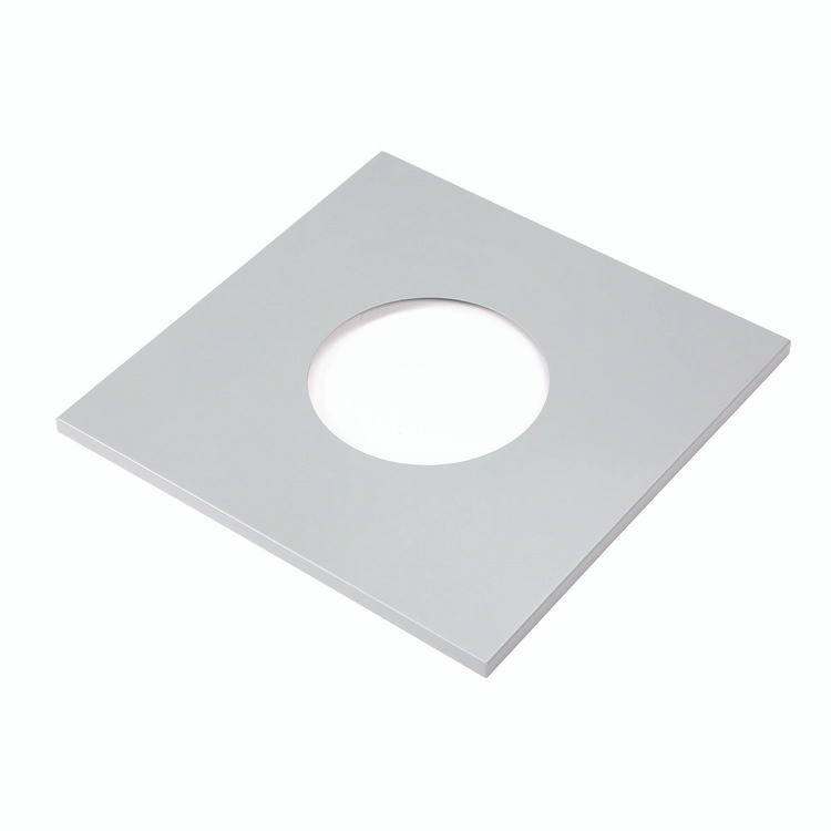 ALPINE INDUSTRIES 4450BLKKIT35 29 Gallon Trash/Recycling Cans, Steel, Blue Recycling Can w/Circle Lid, Green Recycling Can and Black Trash Can w/Square Lids