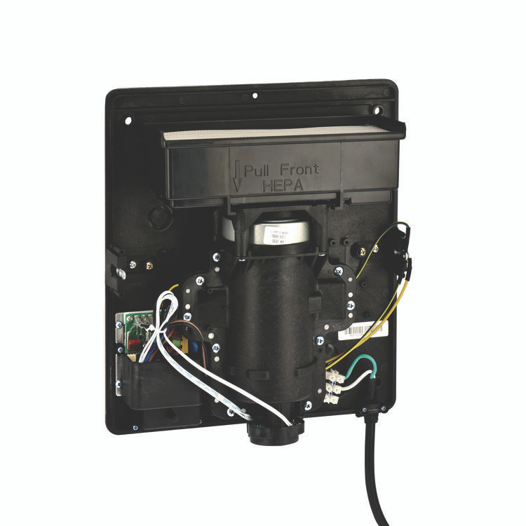 ALPINE INDUSTRIES ALP40510BLA Willow Commercial 120V Automatic Hand Dryer, 3.93 x 11.25 x 12.63, Black