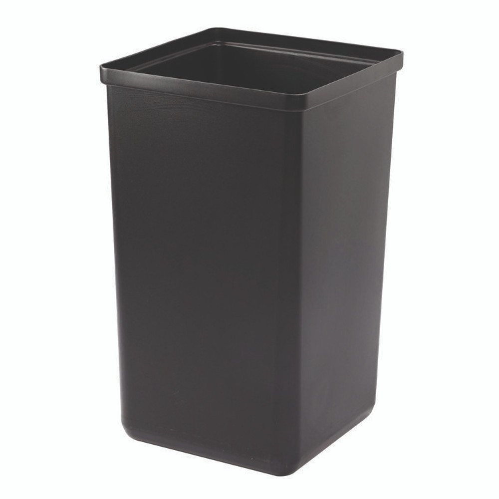 ALPINE INDUSTRIES 4450BLKKIT8 29 Gallon Trash/Recycling Cans, Steel, Green Recycling Can with Square Lid, Black Trash Can with Square Lid