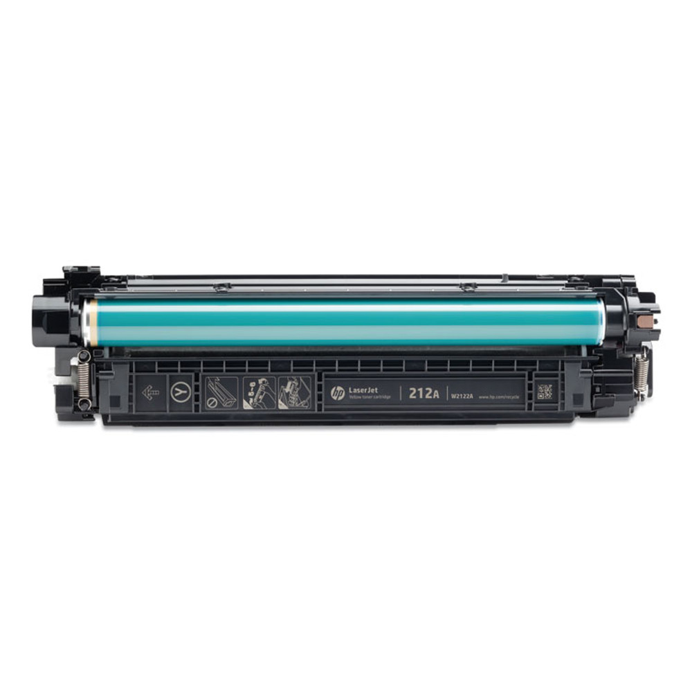 HEWLETT PACKARD SUPPLIES HP W2122A HP 212A, (W2122A) Yellow Original LaserJet Toner Cartridge