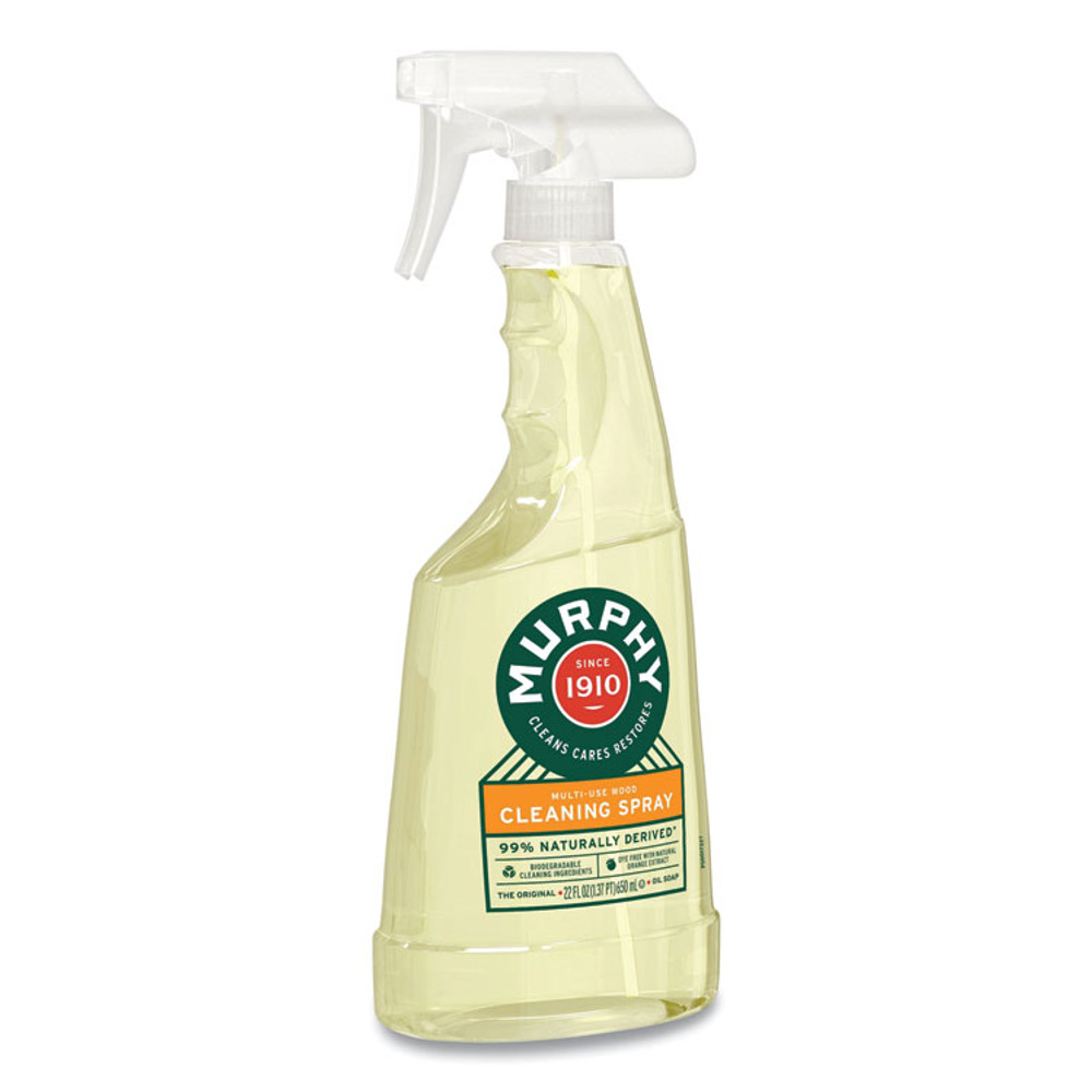 COLGATE PALMOLIVE, IPD. Murphy® Oil Soap 01031 Spray Formula, All-Purpose, Orange, 22 oz Spray Bottle, 9/Carton