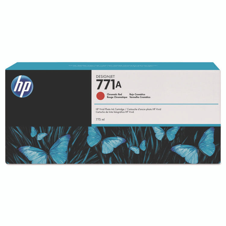 HP INC B6Y16A HP 771, (B6Y16A) Chromatic Red Original Ink Cartridge