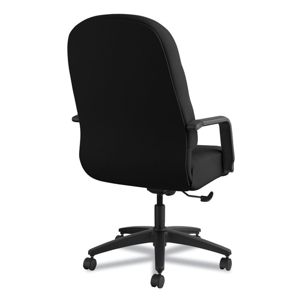 HON COMPANY 2091CU10T Pillow-Soft 2090 Series Executive High-Back Swivel/Tilt Chair, Supports Up to 300 lb, 17" to 21" Seat Height, Black