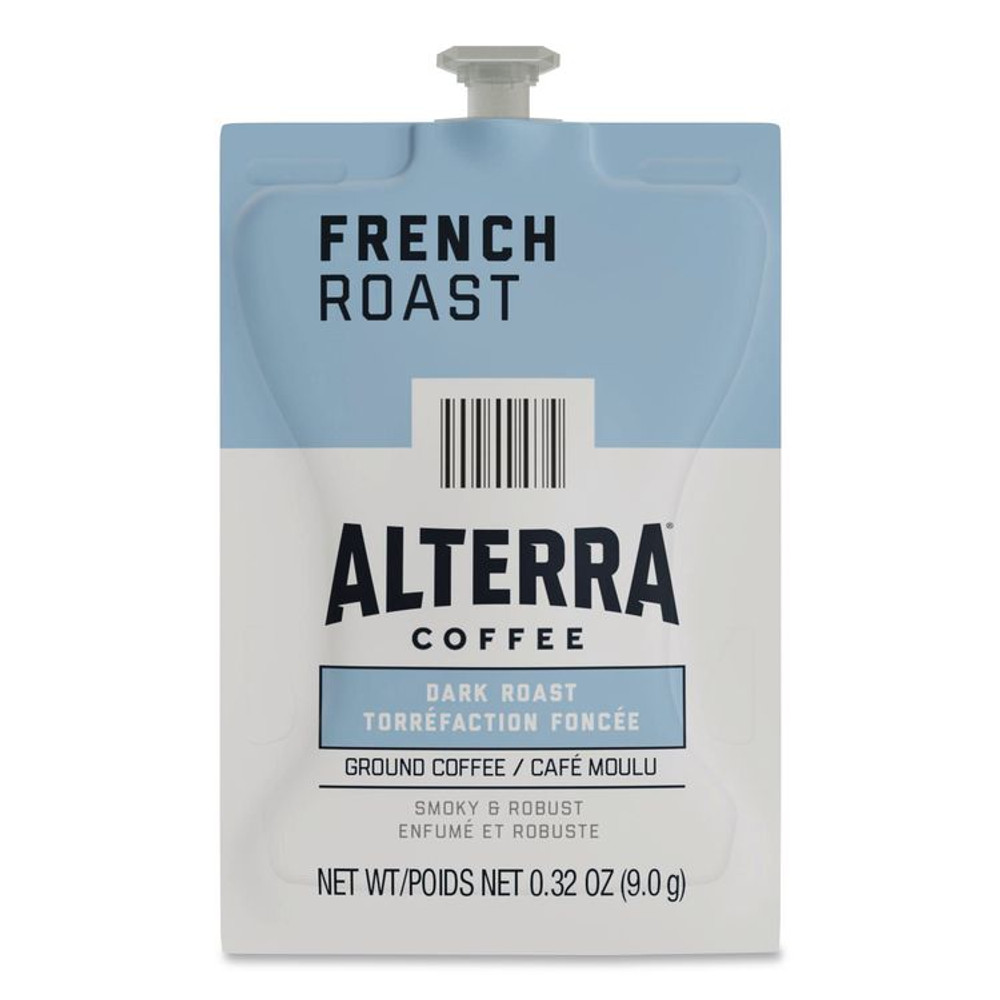LAVAZZA FLAVIA® 48010 Alterra French Roast Coffee Freshpack, 100/Carton