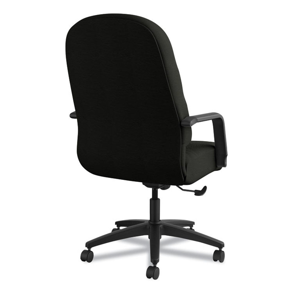 HON COMPANY 2091SR11T Pillow-Soft 2090 Series Executive High-Back Swivel/Tilt Chair, Supports Up to 300 lb, 16.75" to 21.25" Seat Height, Black