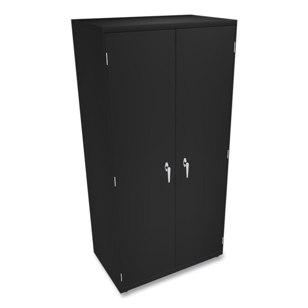 HON COMPANY SC2472P Assembled Storage Cabinet, 36w x 24.25d x 71.75h, Black