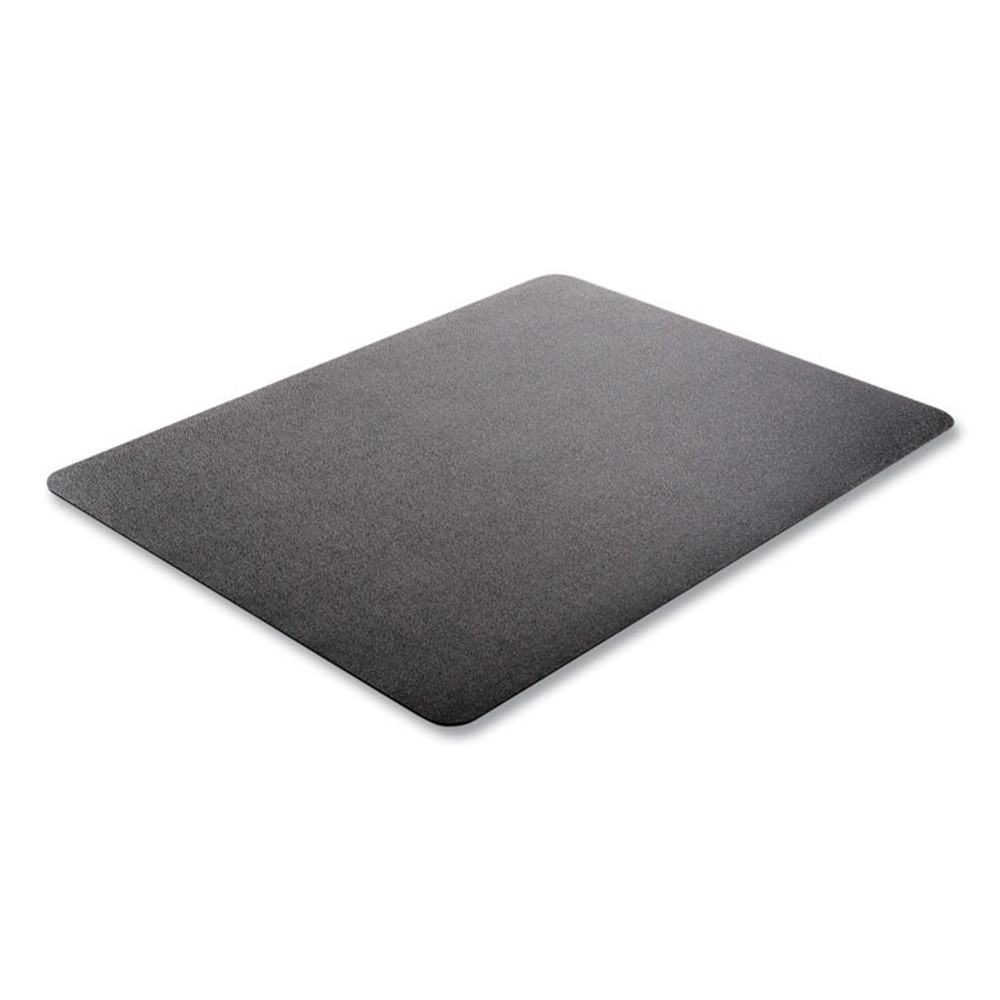 DEFLECTO CORPORATION CM11442FBCOM EconoMat Carpet Chair Mat, Rectangular, 46 x 60, Black