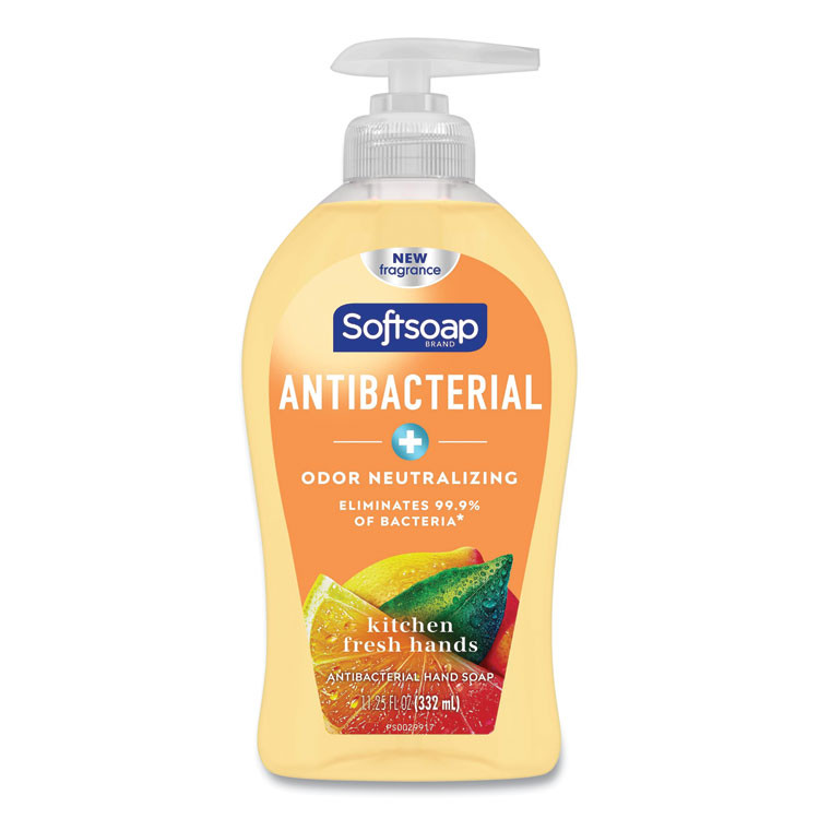 COLGATE PALMOLIVE, IPD. Softsoap® 45096 Antibacterial Hand Soap, Citrus Scent, 11.25 oz, 6/Carton
