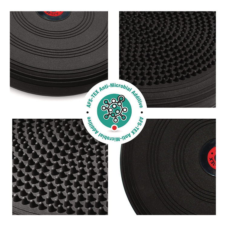 FLOORTEX FCBD1313RBK ATS-TEX Active Balance Disc, 3 x 13 dia, Midnight Black