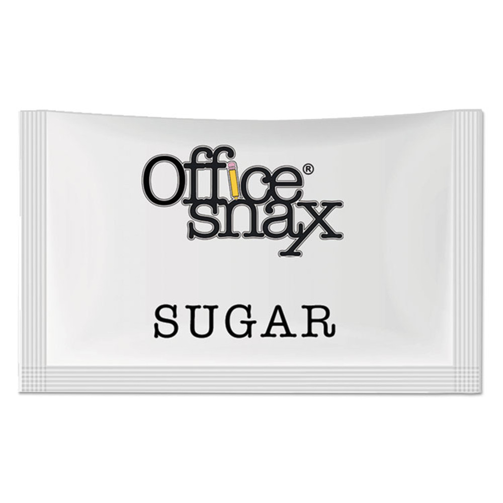 TOOTSIE ROLL INDUSTRIES Office Snax® 00021 Premeasured Single-Serve Sugar Packets, 1200/Carton