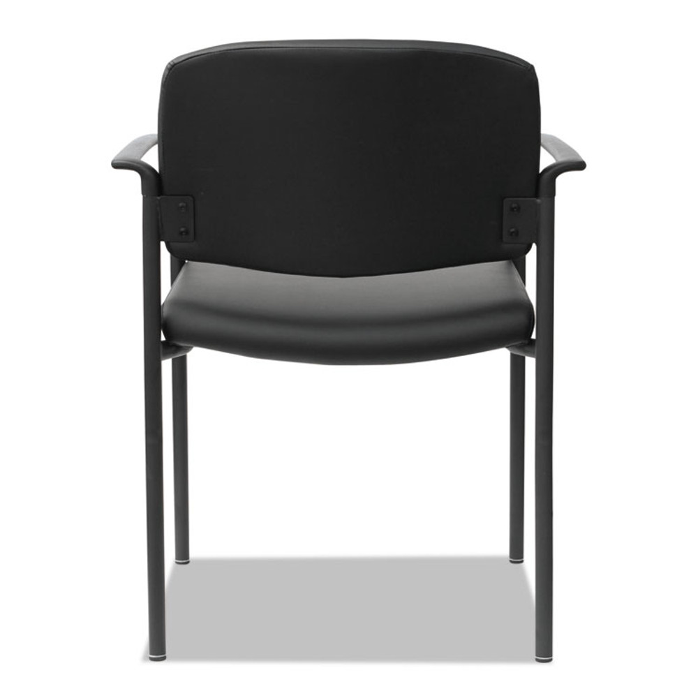 ALERA UT6816 Alera Sorrento Series Ultra-Cushioned Stacking Guest Chair, 25.59" x 24.01" x 33.85", Black, 2/Carton