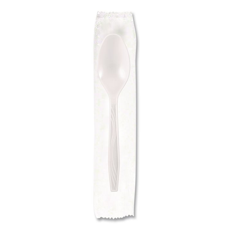 BERK ENTERPRISES INC Berkley Square 90191 Elegant Dinnerware Heavyweight Cutlery Assortment, Heavyweight, (120) Forks/(80) Spoons/(40) Knives, Plastic, White, 240/Box