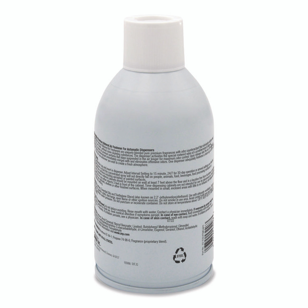ZEP INC. TimeMist® 1042756 Premium Metered Air Freshener Refill, Caribbean Waters, 7.1 oz Aerosol Spray 12/Carton