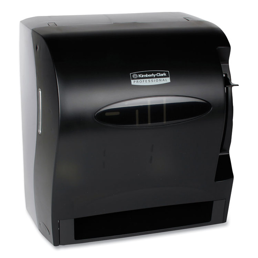 KIMBERLY CLARK Kimberly-Clark Professional* 09765 Lev-R-Matic Roll Towel Dispenser, 13.3 x 9.8 x 13.5, Smoke