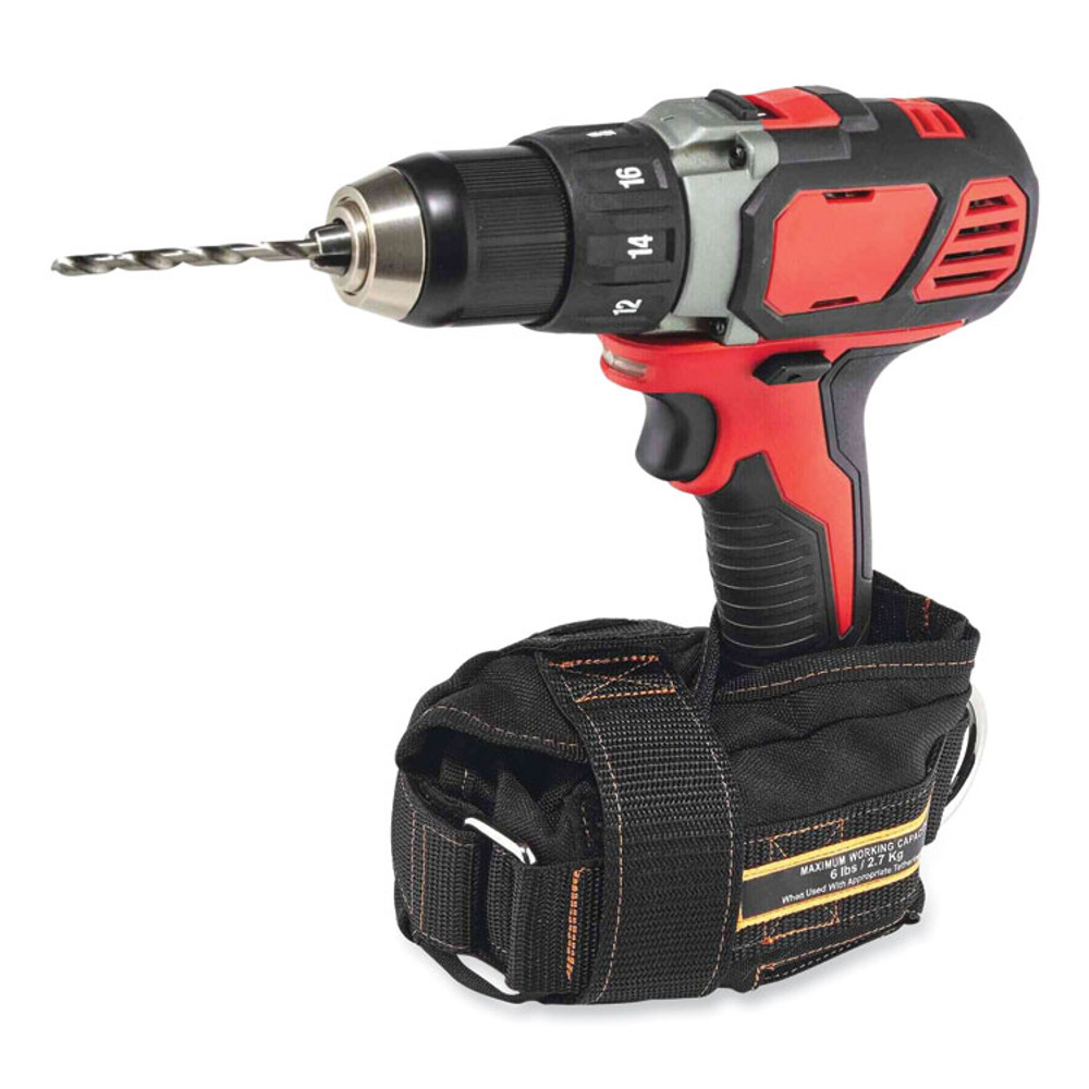 TENACIOUS HOLDINGS, INC. ergodyne® 19782 Squids 3780 Power Tool Trap, Small, 2.5 x 3.25 x 8.75, Nylon, Black