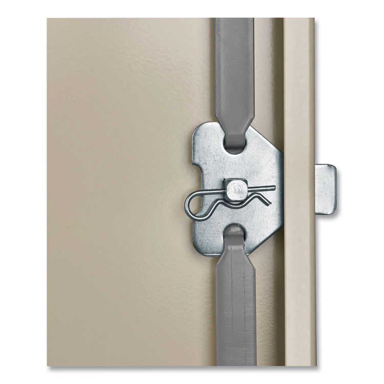 TENNSCO 7215CPY 72" High Standard Cabinet (Assembled), 30w x 15d x 72h, Putty