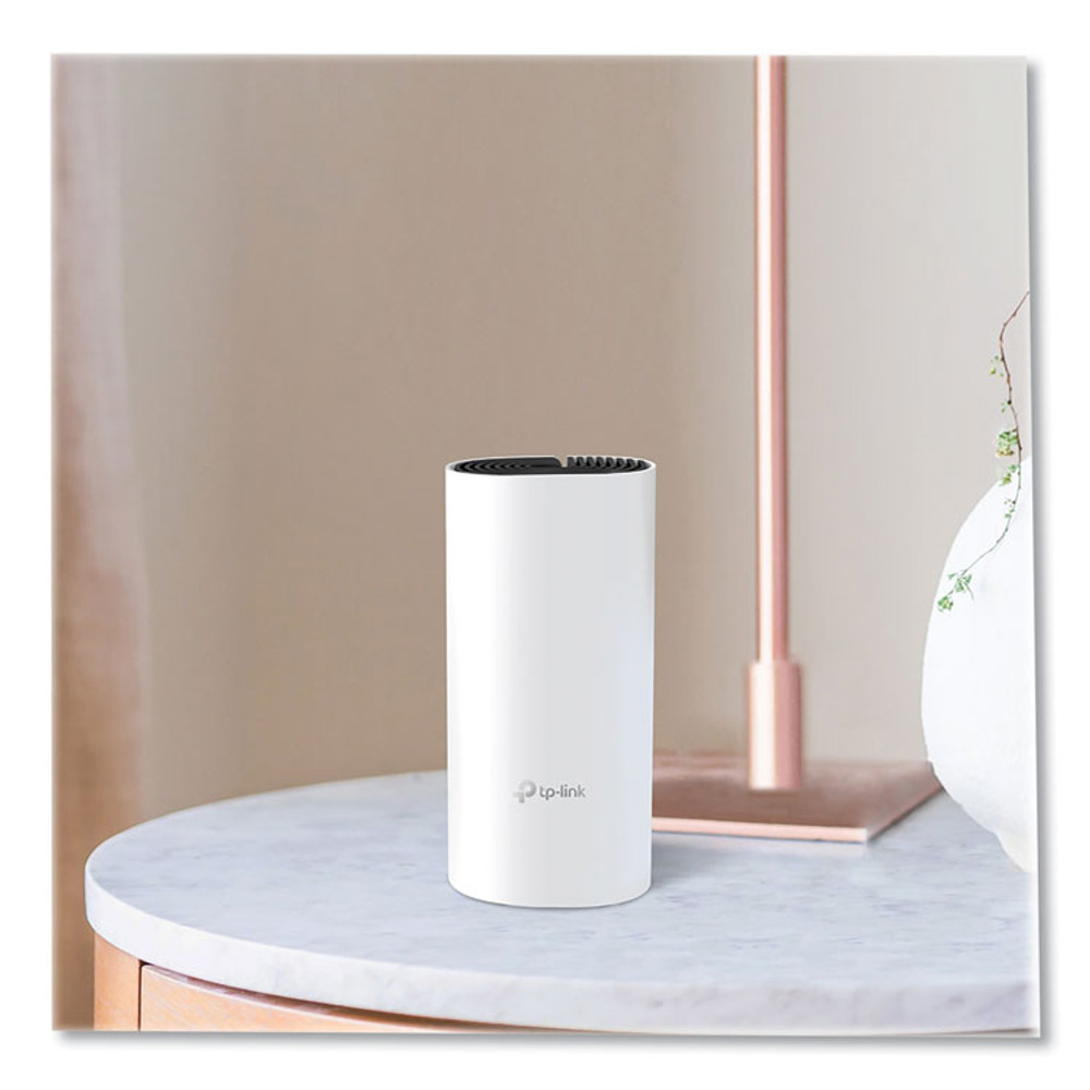 TP LINK USA TP-Link DECOM43PACK Deco M4 AC1200 Whole Home Mesh Wi-Fi System, 2 Ports, Dual-Band 2.4 GHz/5 GHz