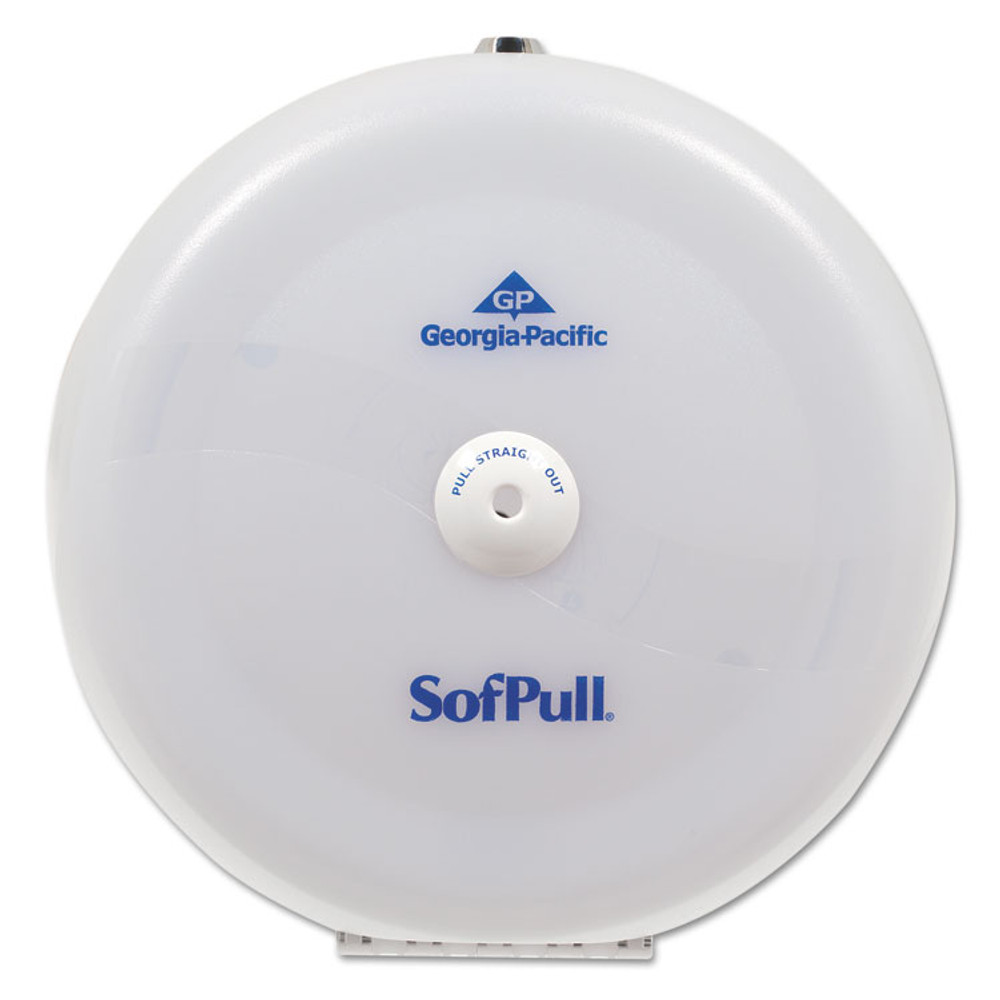 GEORGIA PACIFIC Professional 56507 SofPull High-Capacity Center-Pull Tissue Dispenser, 16.1 x 6.75 x 10.5, White
