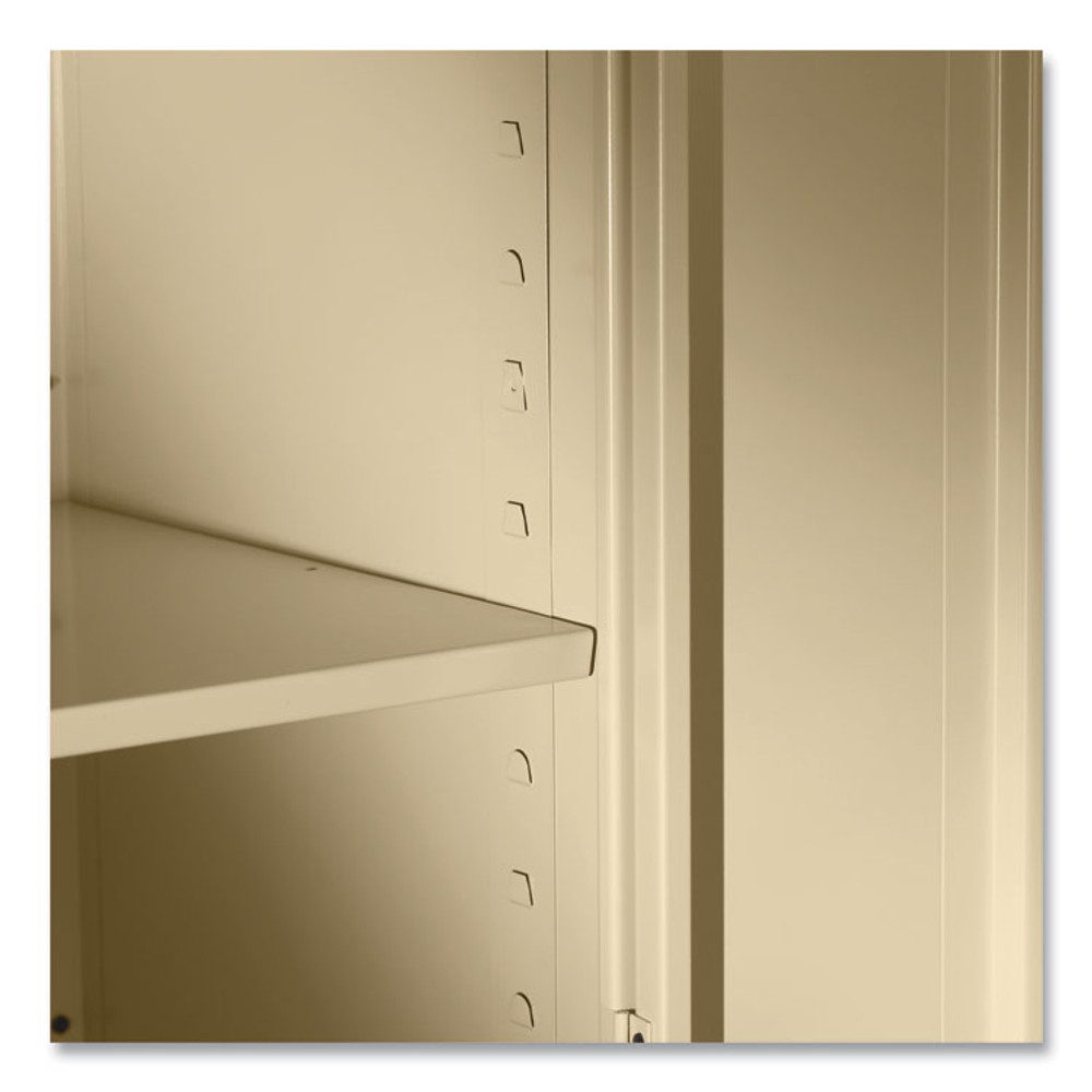 TENNSCO 7824RHSD Deluxe Recessed Handle Storage Cabinet, 36w x 24d x 78h, Sand
