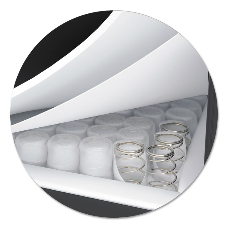 HON COMPANY VL402EN45 HVL402 Series Executive High-Back Chair, Supports Up to 250 lb, 17" to 21" Seat Height, Brown Seat/Back, Black Base