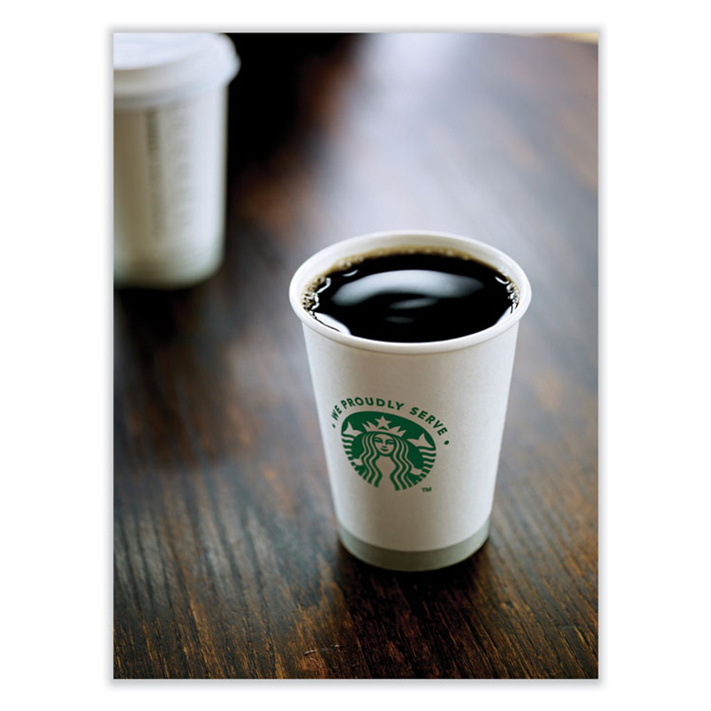 STARBUCKS COFFEE COMPANY 12540222 Whole Bean Coffee, Decaffeinated, Pike Place, 1 lb, Bag