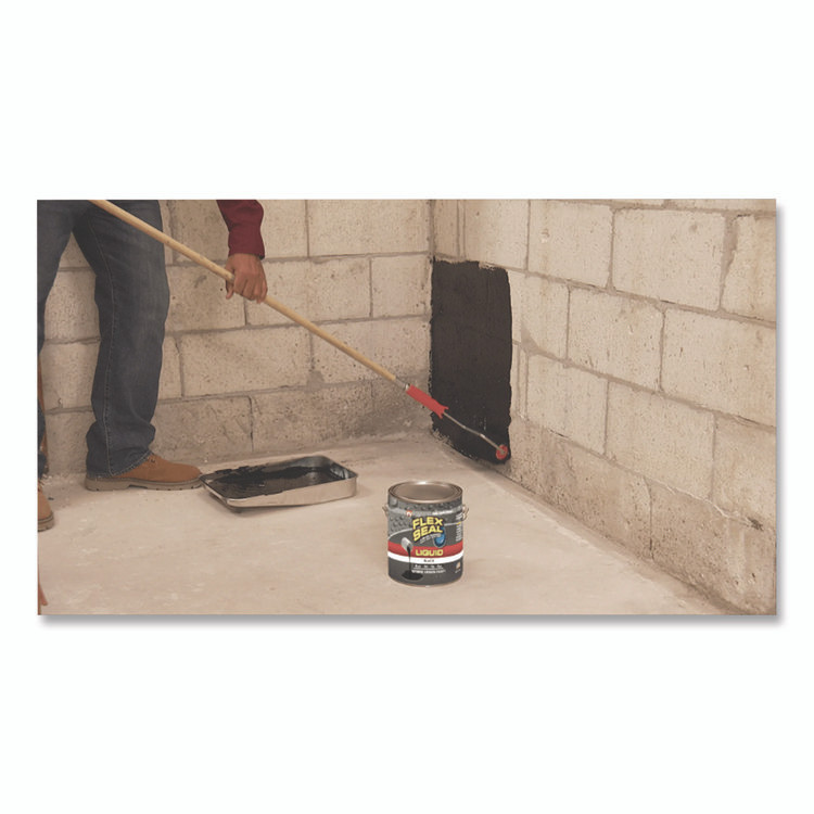 SWIFT RESPONSE LLC Flex Seal LFSBLKR32 Liquid Rubber, 32 oz Can, Black