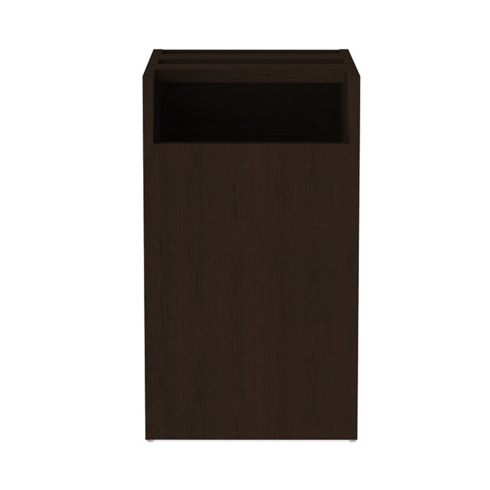 ALERA VA542822ES Alera Valencia Series Full Pedestal File, Left or Right, 2 Legal/Letter-Size File Drawers, Espresso, 15.63" x 20.5" x 28.5"