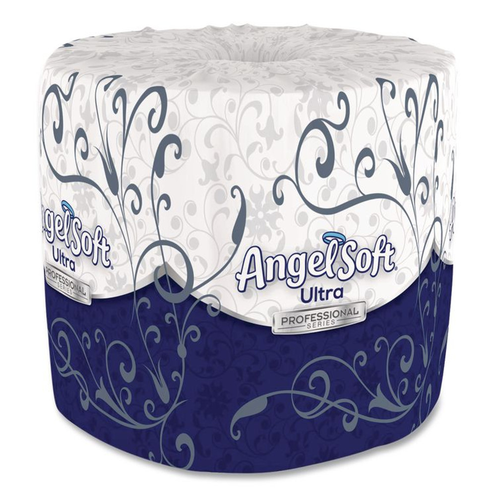 GEORGIA PACIFIC Professional 16560 Angel Soft ps Ultra Two-Ply Premium Bathroom Tissue, Septic-Safe, White, 400 Sheets/Roll, 60 Rolls/Carton