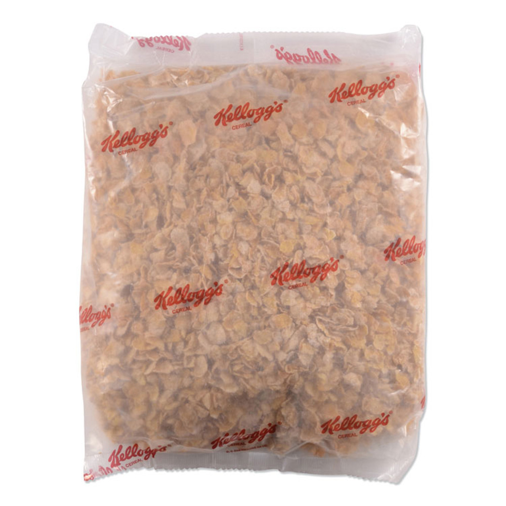 KELLOGG'S 021838 Frosted Flakes Breakfast Cereal, Bulk Packaging, 40 oz Bag, 4/Carton