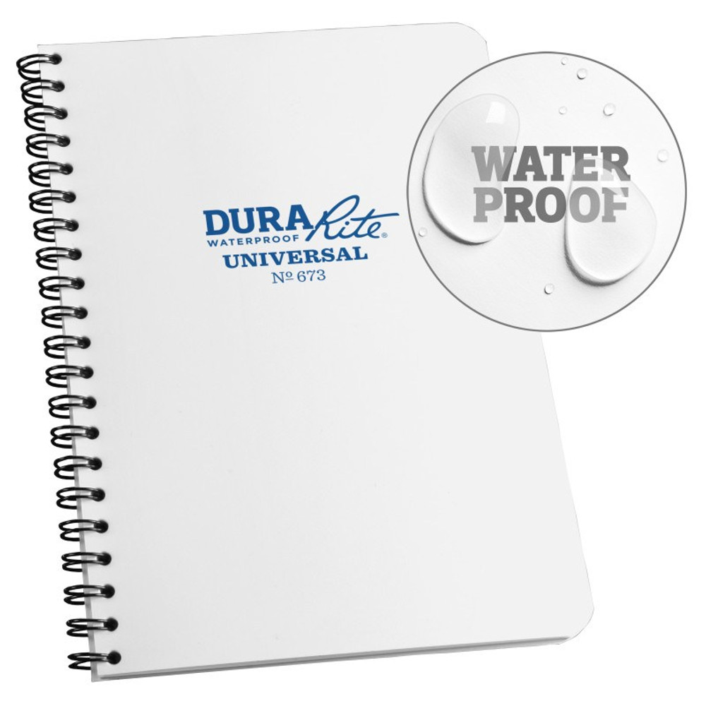 Rite in the Rain 673 Durarite Side Spiral Notebook - 4.625 x 7