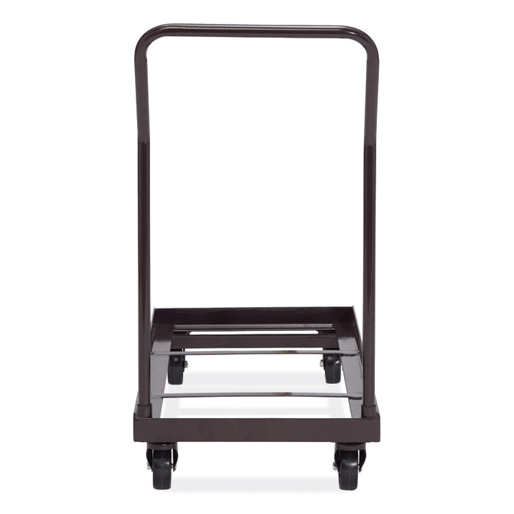 NATIONAL PUBLIC SEATING NPS® DY1100 Dolly for 1100 Series Chairs, 1,100 lb Capacity, 39 x 19 x 46.5, Brown