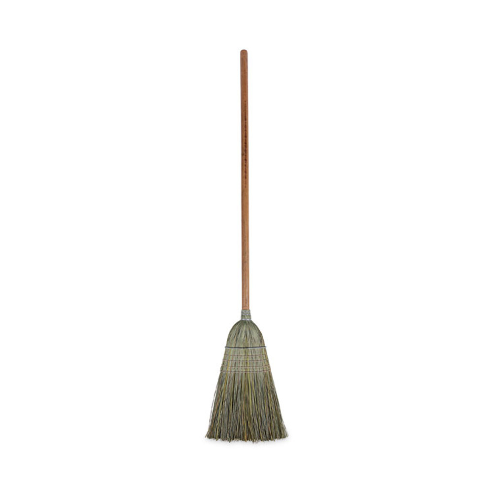 BOARDWALK 932YCT Warehouse Broom, Yucca Corn Fiber Bristles, 56" Overalll Length, Natural, 12/Carton