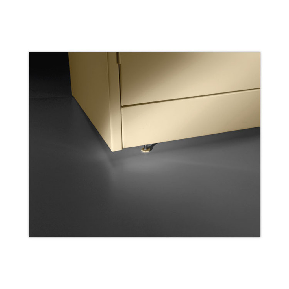 ALERA CM7218PY Assembled 72" High Heavy-Duty Welded Storage Cabinet, Four Adjustable Shelves, 36w x 18d, Putty
